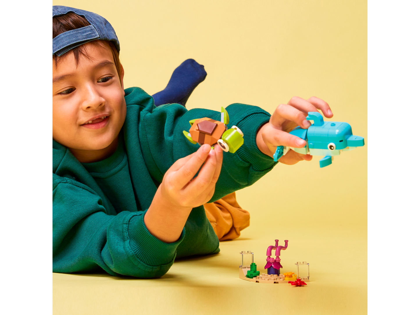 LEGO 31128 Dolphin and Turtle - Creator 3-in-1