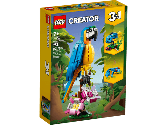 LEGO 31136 Exotic Parrot - Creator 3in1