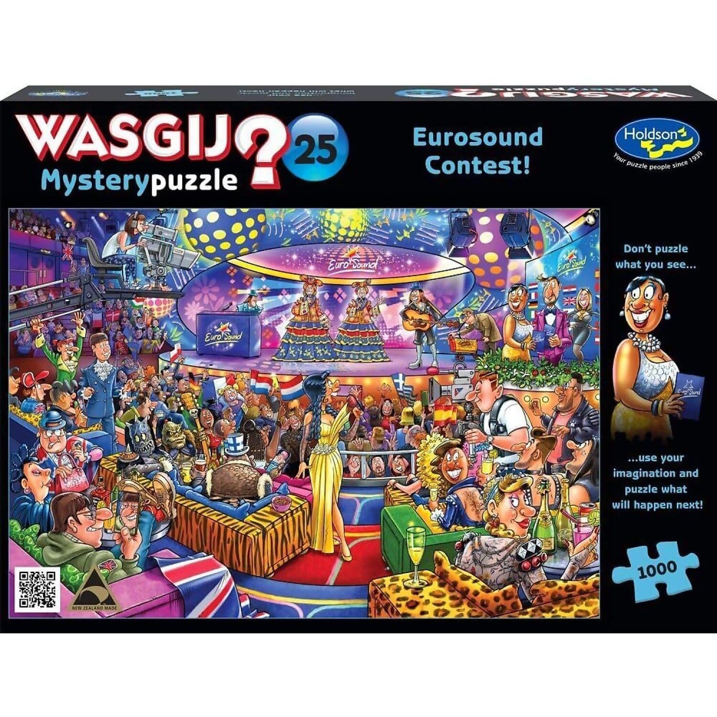 Wasgij - Mystery 25 - Eurosound Contest! - Holdson Jigsaw Puzzle 1000 Pieces