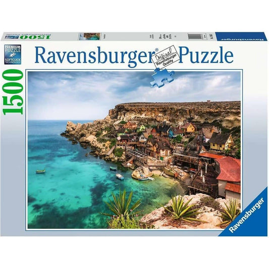 Ravensburger - Popey Village Malta Jigsaw Puzzle 1500 Pieces