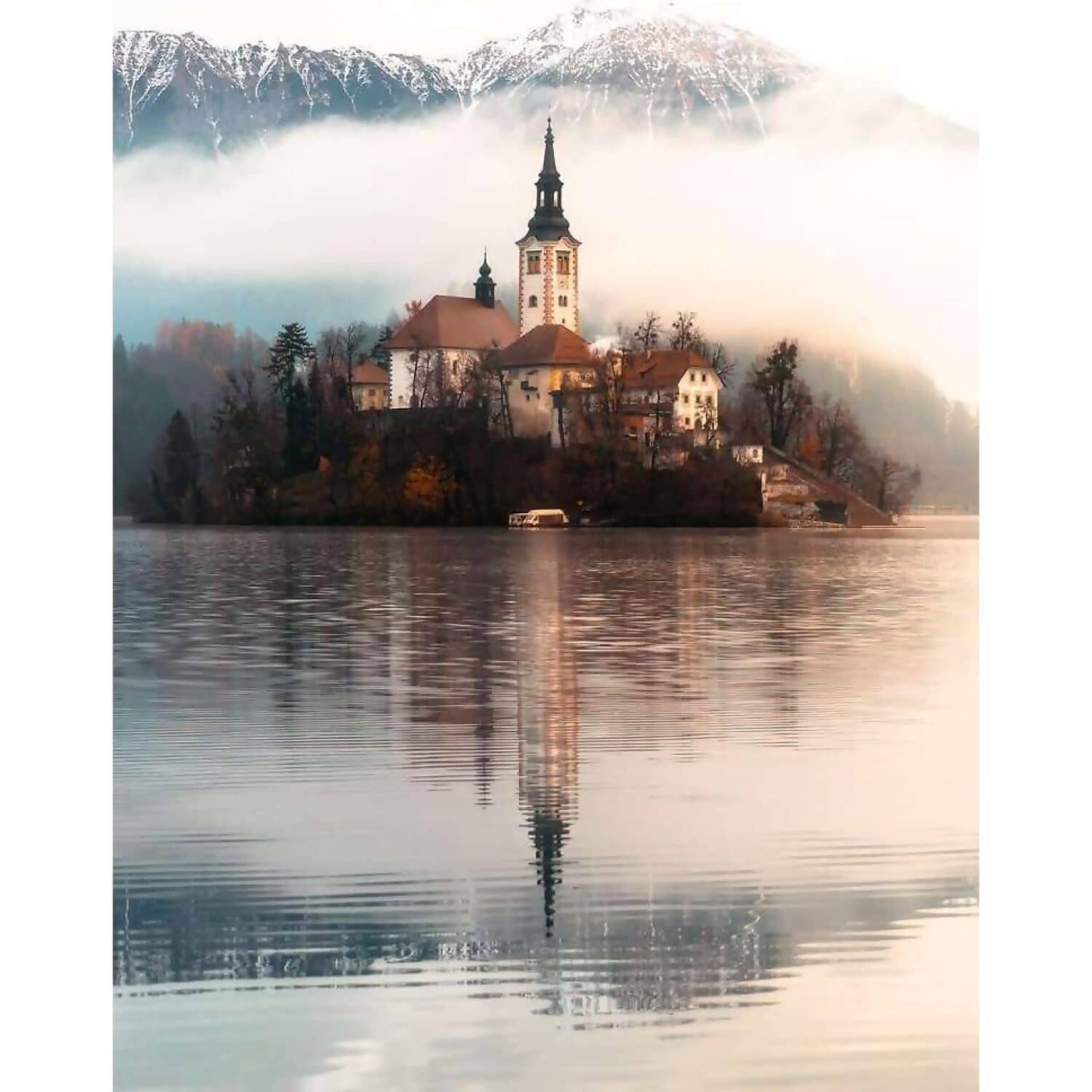 Ravensburger - The Island Of Wishes Bled Slovenia Jigsaw Puzzle 1500 Pieces