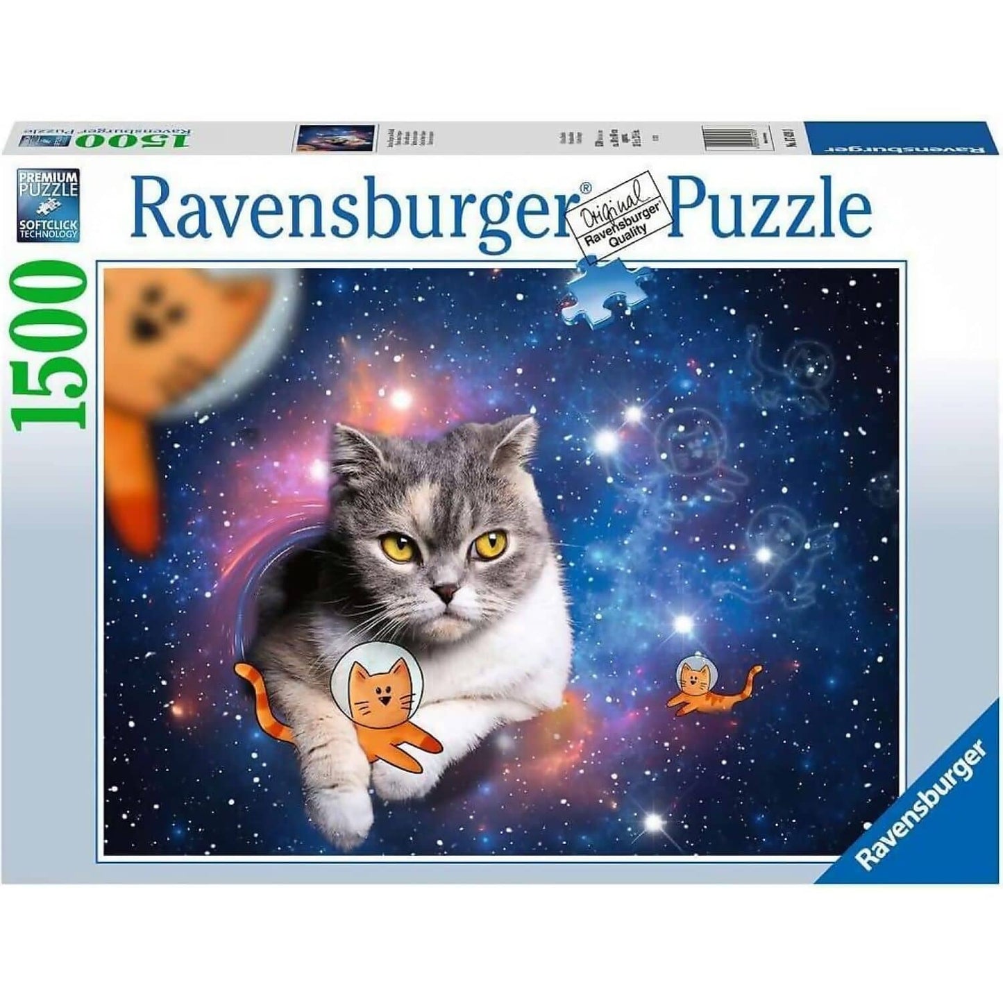 Ravensburger - Cats In Outer Space Jigsaw Puzzle 1500 Pieces