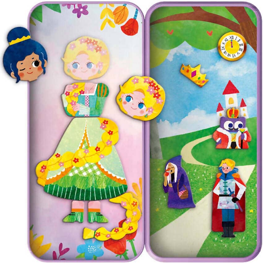 Mieredu - Travel Magnetic Puzzle Box Fairy Tales