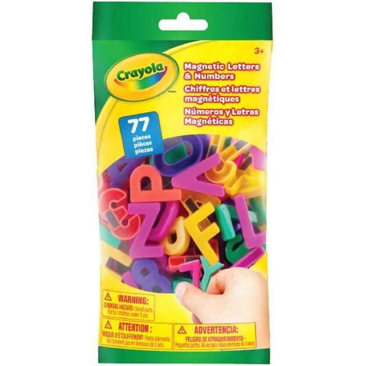 Crayola - Magnetic Letters & Numbers 77 Piece