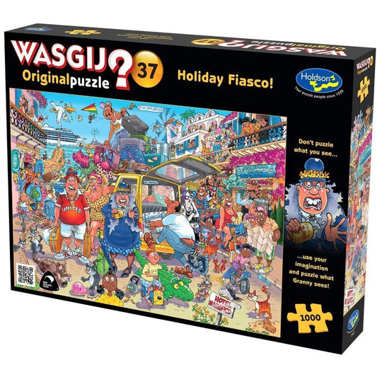 Wasgij - Original 37 - Holiday Fiasco Holdson Jigsaw Puzzle 1000 Pieces