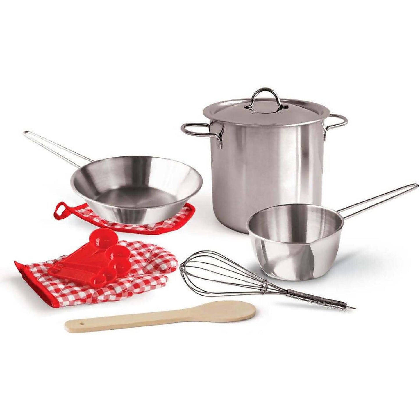 Champion - Just For Chef Cookware Playset Toy In Net Bag 13 Pieces