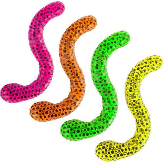 Beadz Alive - Snake Sensory Fidget Toy Assorted Colours 1x Chosen At Random