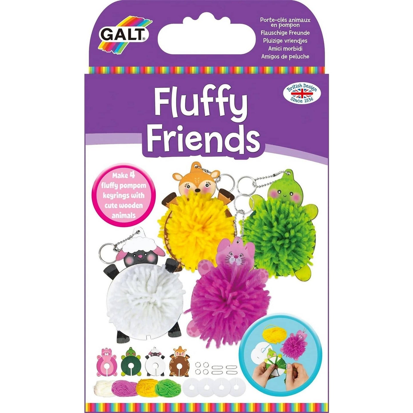 GALT - Fuffy Friends Art Craft Kit