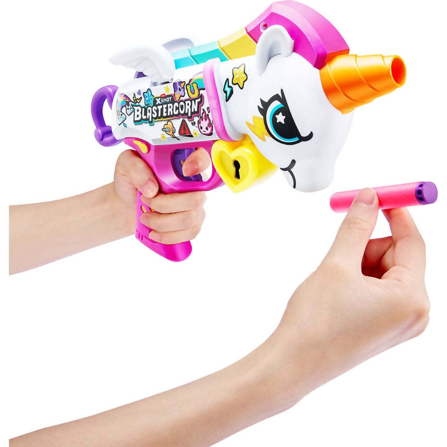 Zuru - X Shot Blastercorn Unicorn Blaster 16 Darts