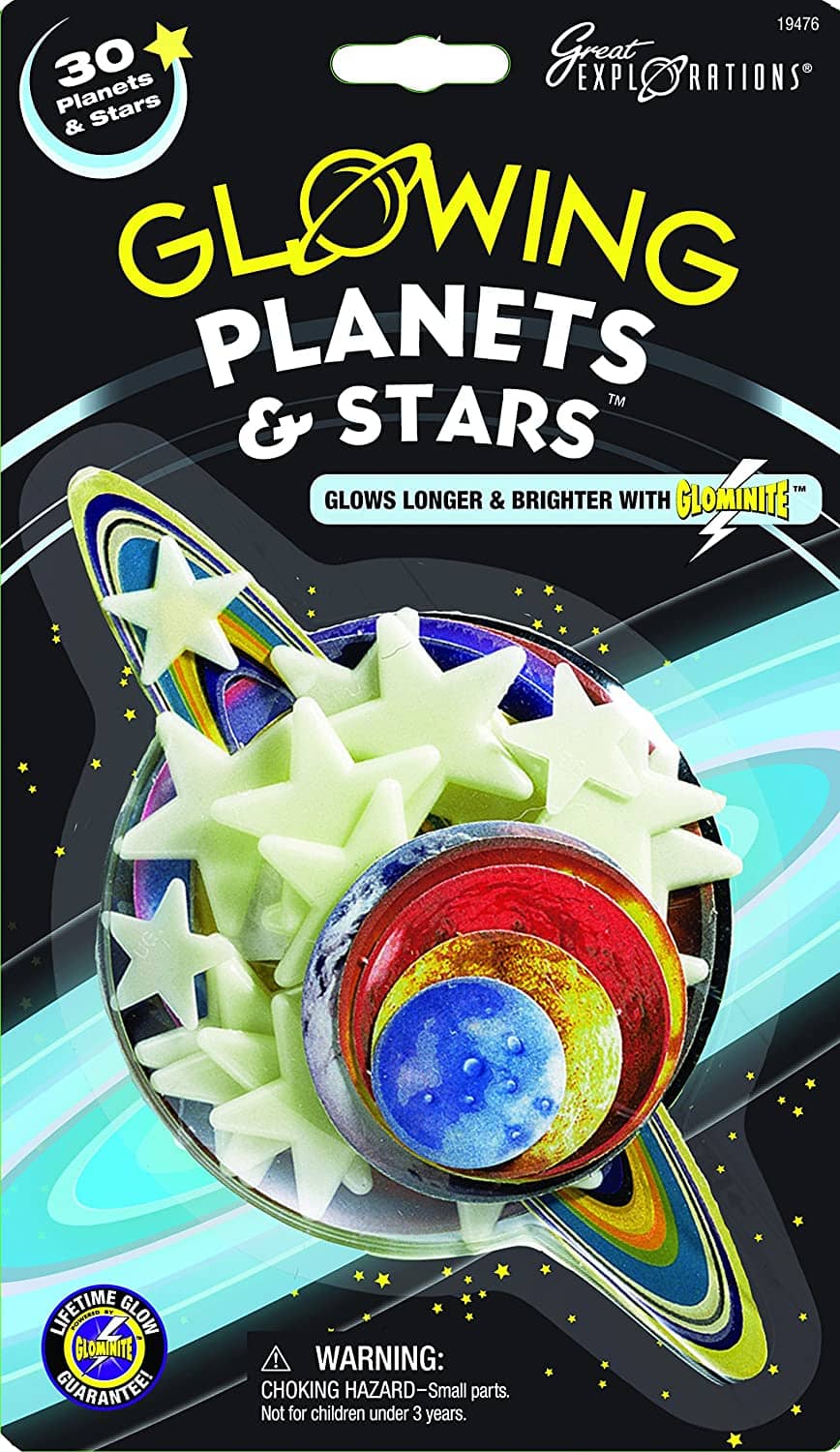 Great Explorations - Glow In The Dark Planets & Stars University Games