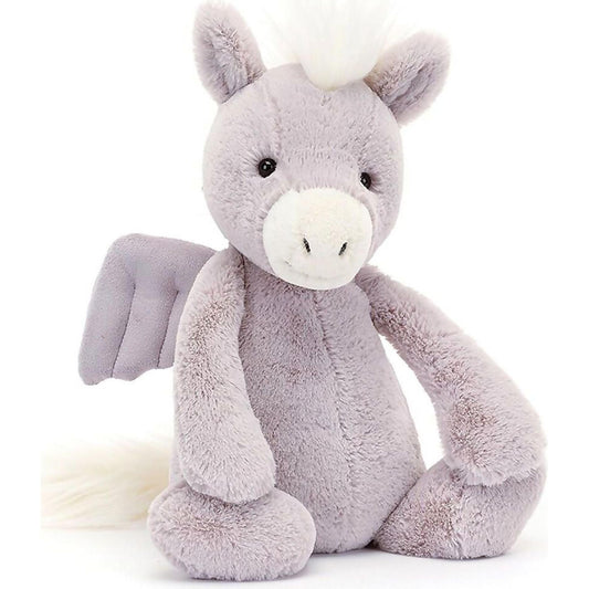 Jellycat - Bashful Lilac Pegasus Medium 31x15x12cm