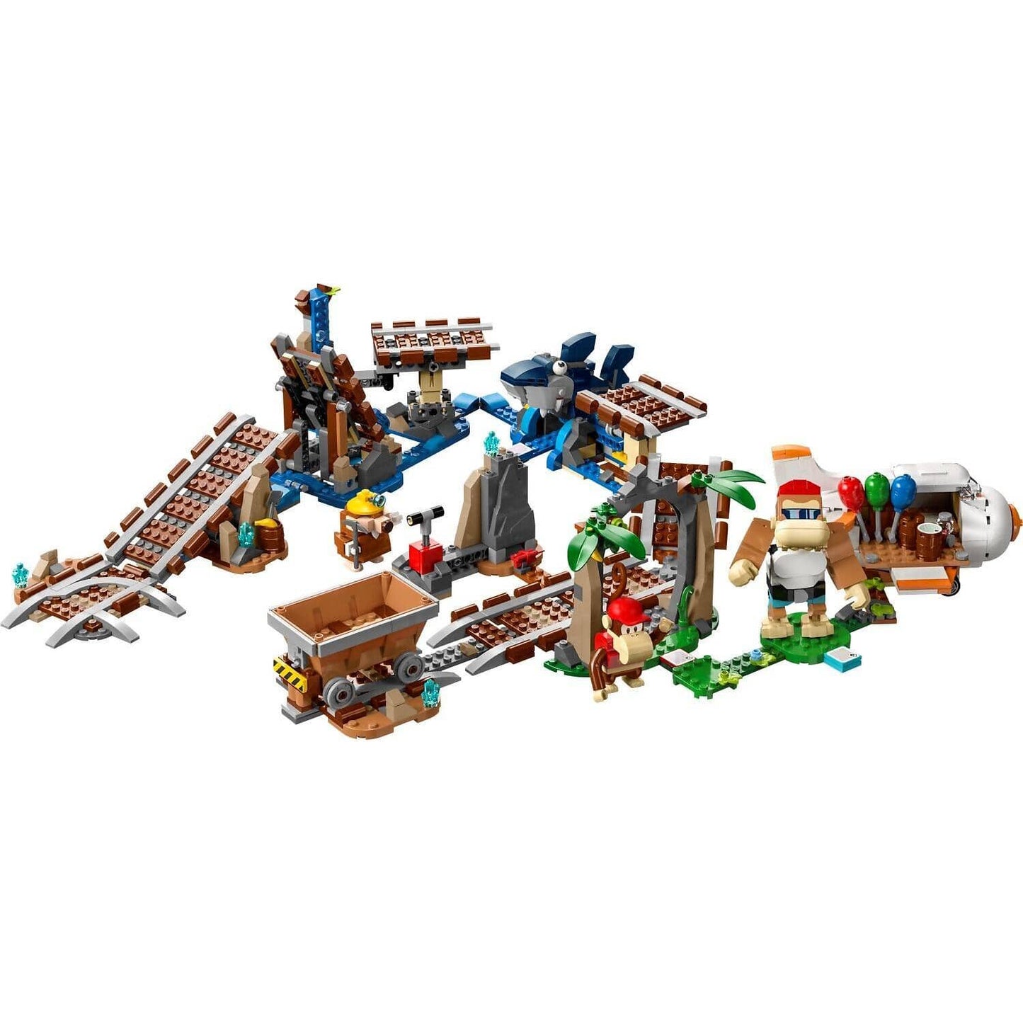LEGO 71425 Diddy Kong's Mine Cart Ride Expansion Set - Super Mario