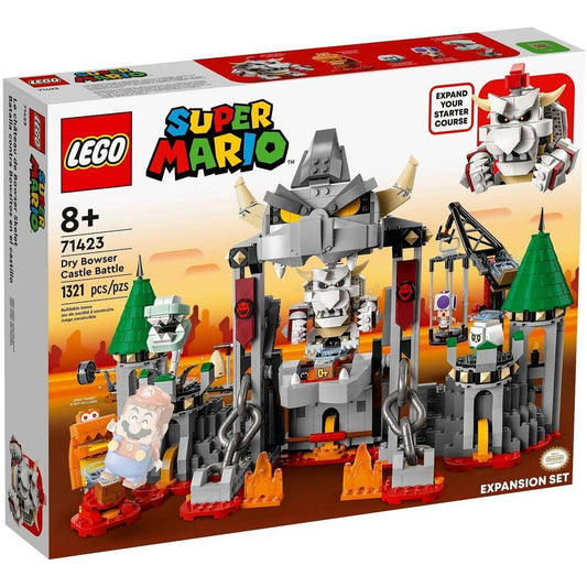 LEGO 71423 Dry Bowser Castle Battle Expansion Set - Super Mario