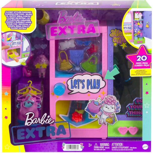 Barbie - Extra Surprise Fashion Closet Playset - Mattel