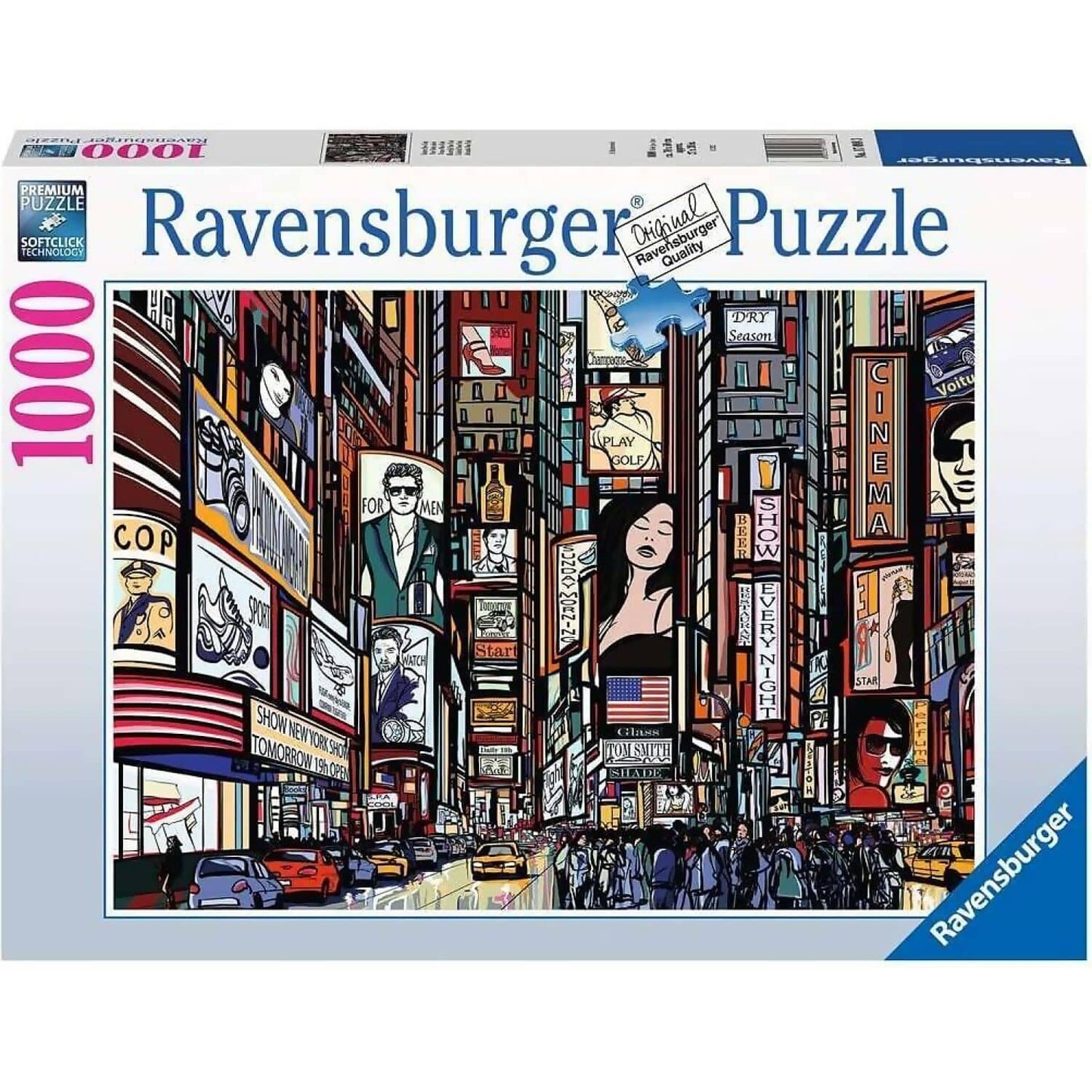 Ravensburger - Colourful New York Jigsaw Puzzle 1000 Pieces