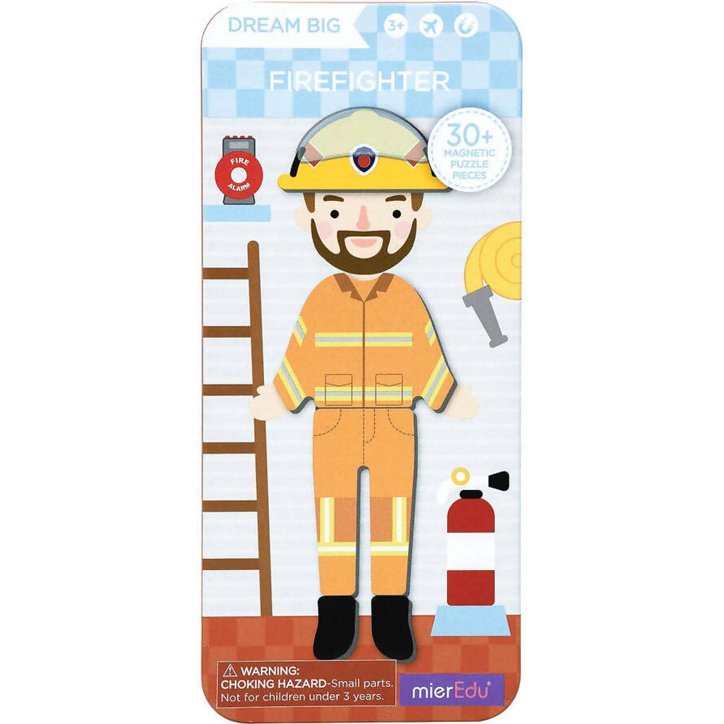 Mieredu - Magnetic Puzzle Box Firefighter