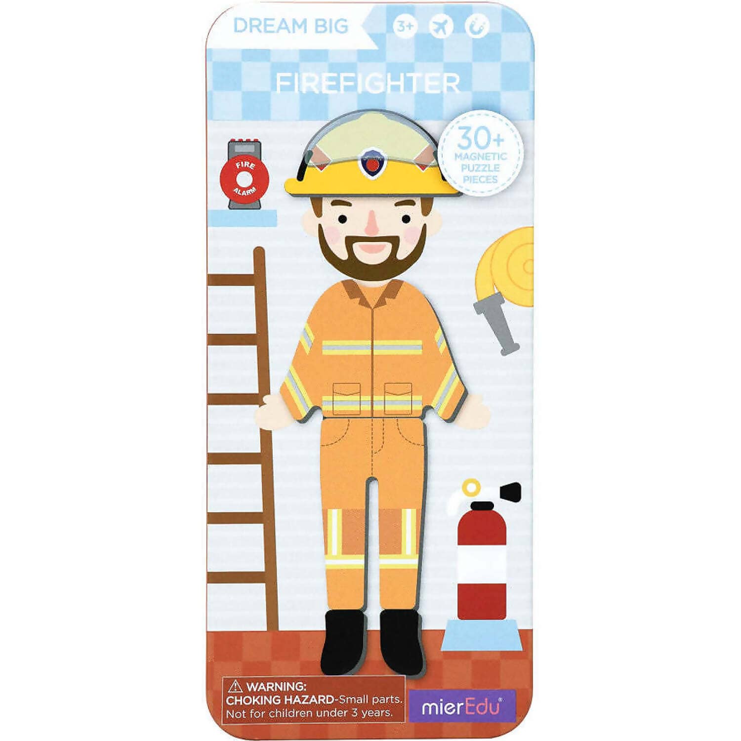 Mieredu - Magnetic Puzzle Box Firefighter