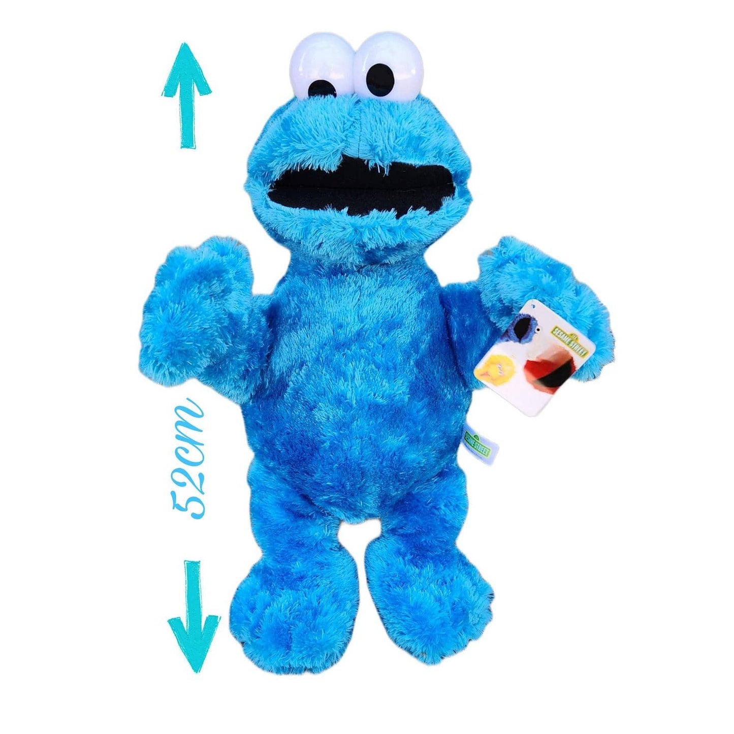 Sesame Street - Cookie Monster 52cm Plush - Jasnor