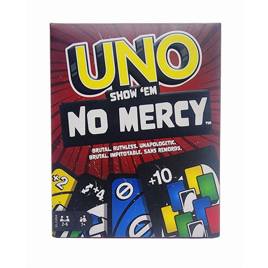 Uno - Show ‘em No Mercy Card Game For Kids Adults & Family Night Parties And Travel