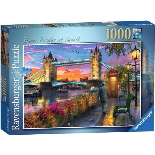 Ravensburger - Tower Bridge At Sunset Jigsaw Puzzle 1000 Pieces