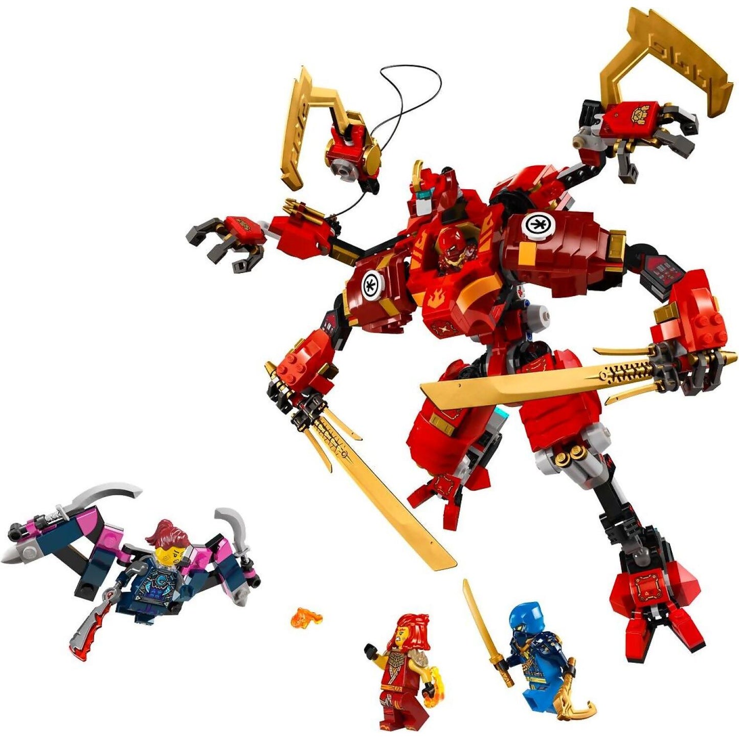 LEGO 71812 Kai's Ninja Climber Mech - Ninjago