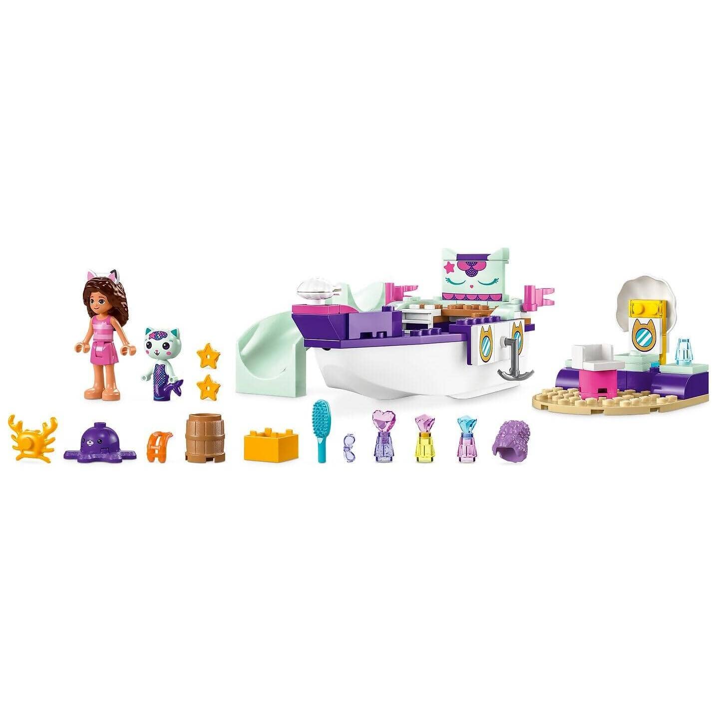 LEGO 10786 Gabby & MerCat's Ship & Spa - Gabby's Dollhouse 4+