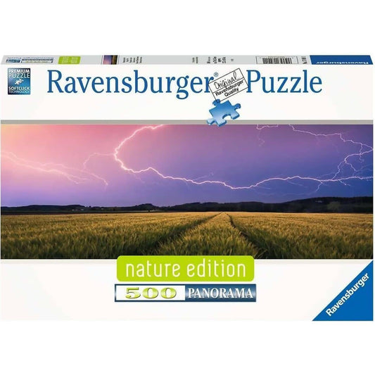 Ravensburger - Summer Thunderstorm Nature Edition Panorama Jigsaw Puzzle 500 Pieces