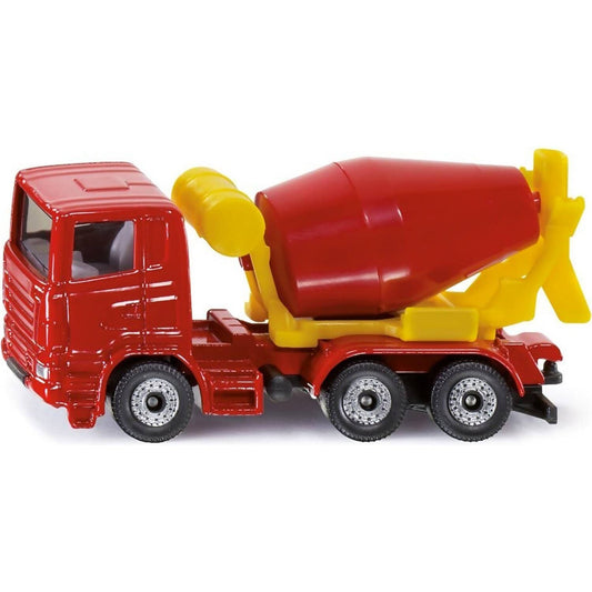 Siku - Cement Mixer Die-Cast Model Construction Machinery with Movable Parts - Model 08131 - 1:50 Scale