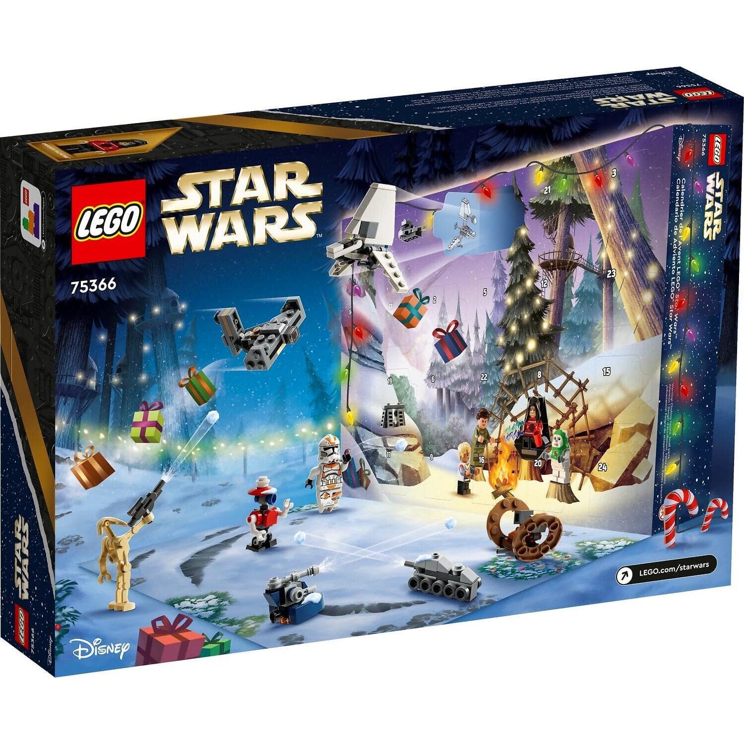 LEGO 75366 Star Wars Advent Calendar 2023 - Star Wars