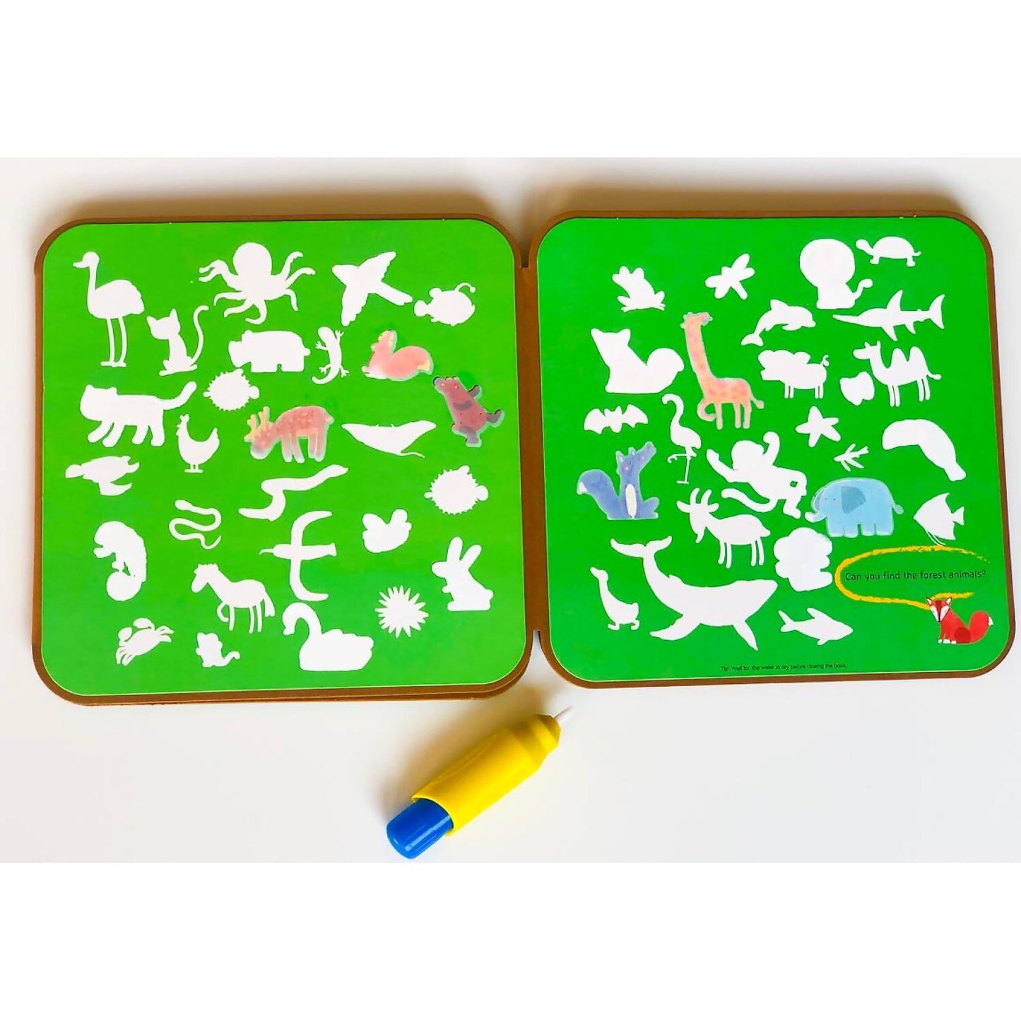 Mieredu - Magic Water Doodle Book Forest Animals