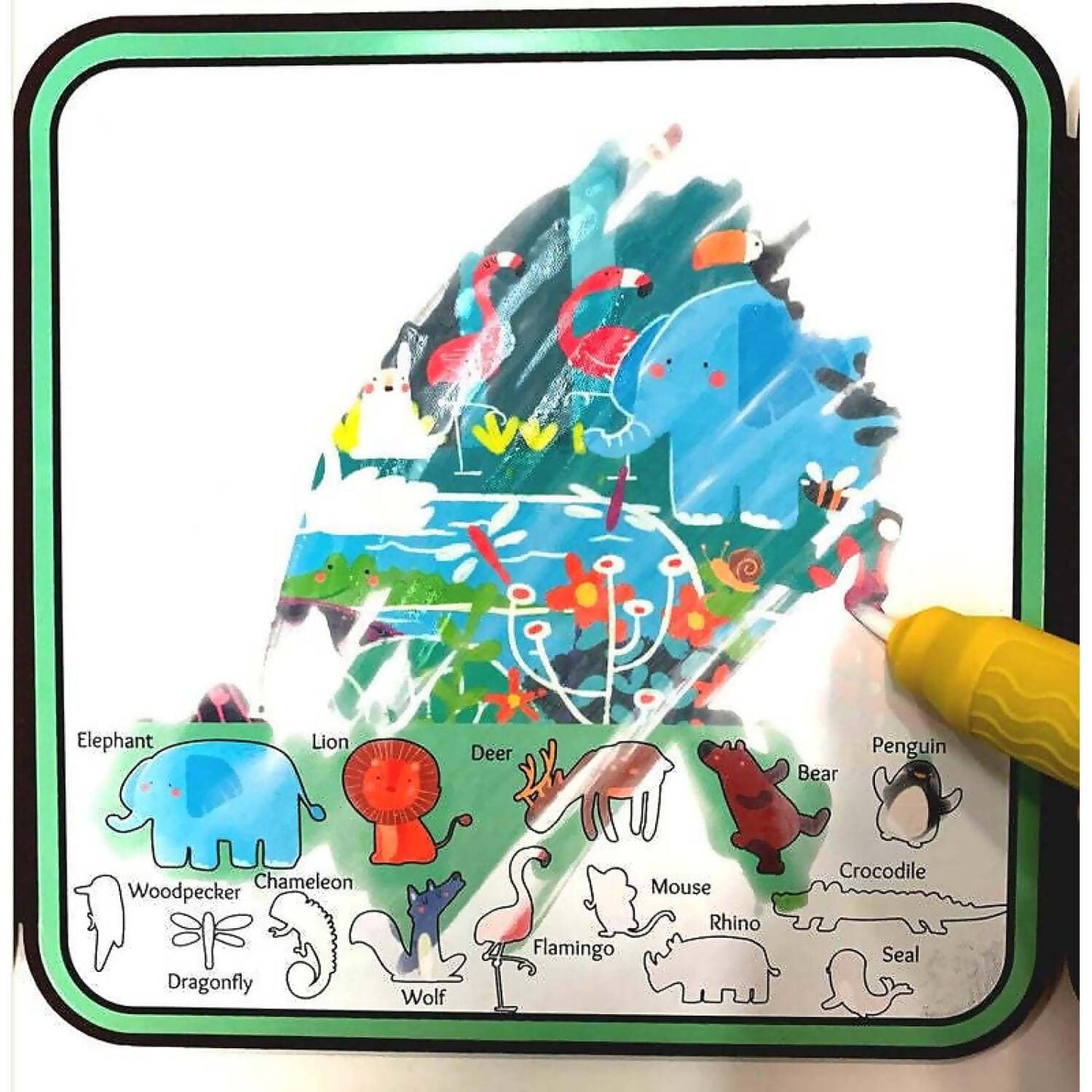 Mieredu - Magic Water Doodle Book Forest Animals