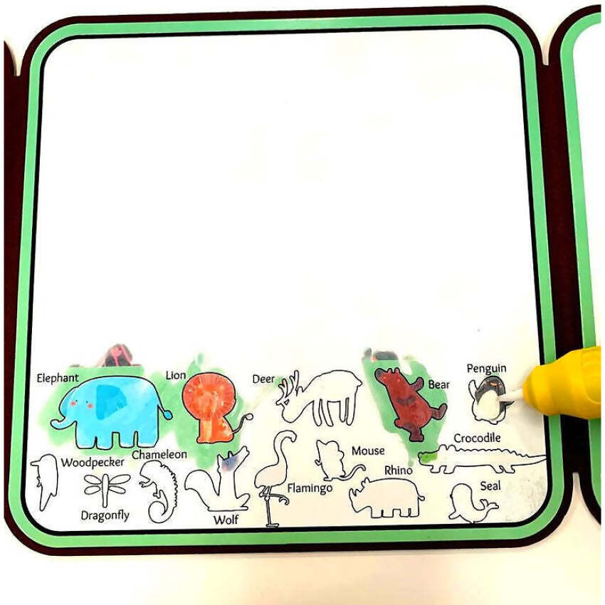 Mieredu - Magic Water Doodle Book Forest Animals