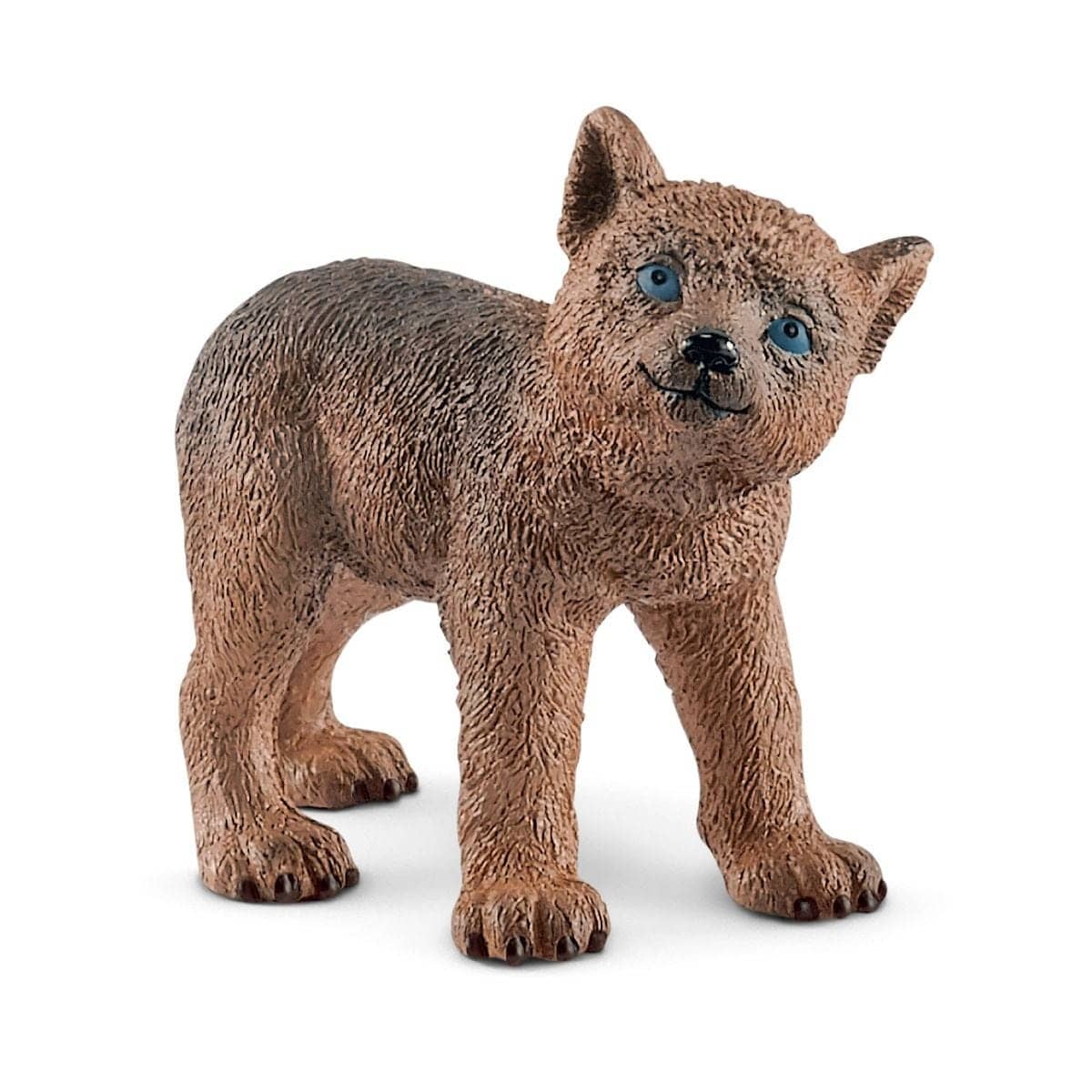 Schleich - Mother Wolf With Pups Wildlife Animal Figurine Animal Playset