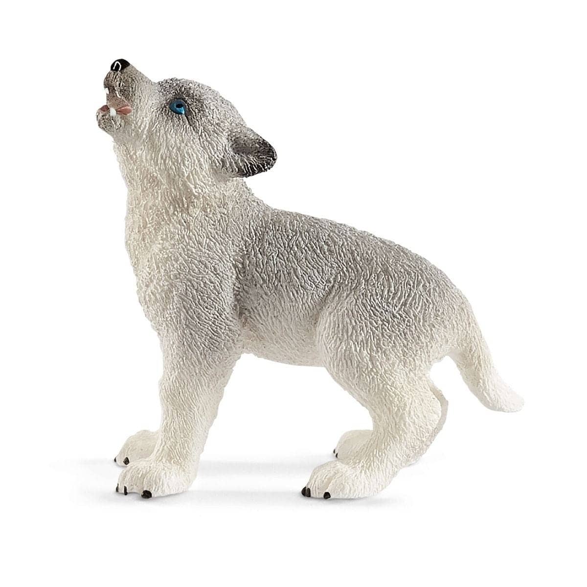 Schleich - Mother Wolf With Pups Wildlife Animal Figurine Animal Playset