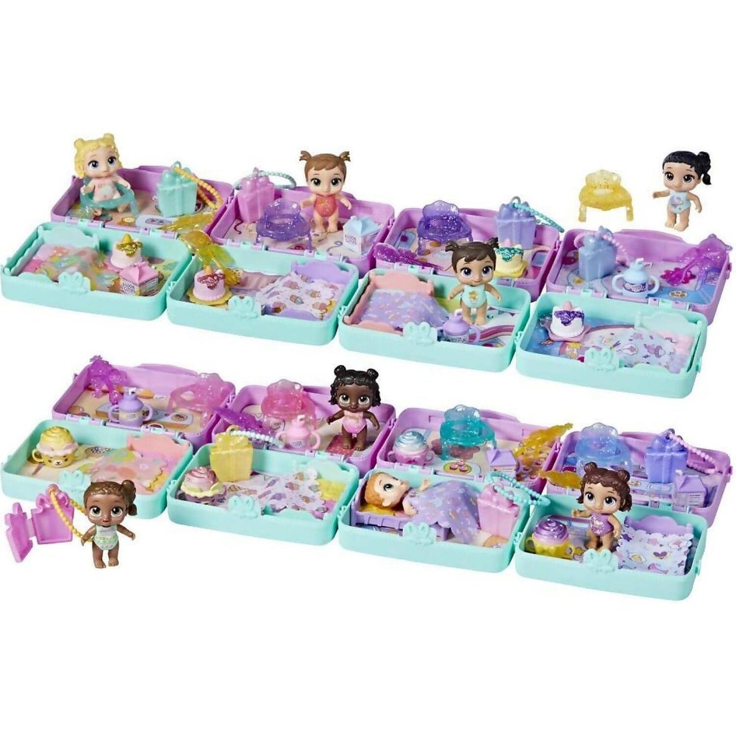 Baby Alive - Foodie Cuties Party Series 2 Surprise Toy 3-inch Doll For Kids 3 And Up 10 Surprises In Portable Case - Hasbro