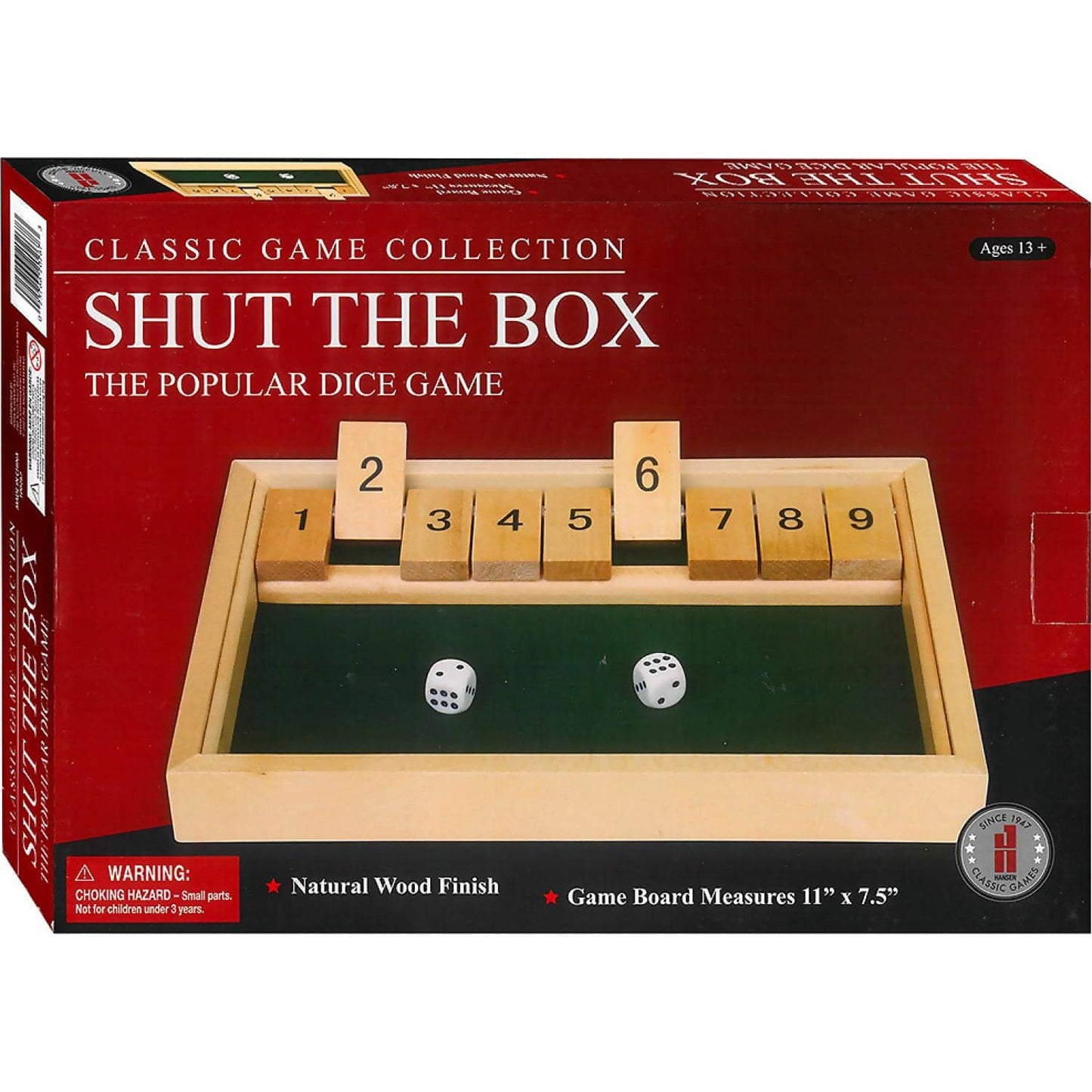 Hansen - Shut The Box Classic Game Collection