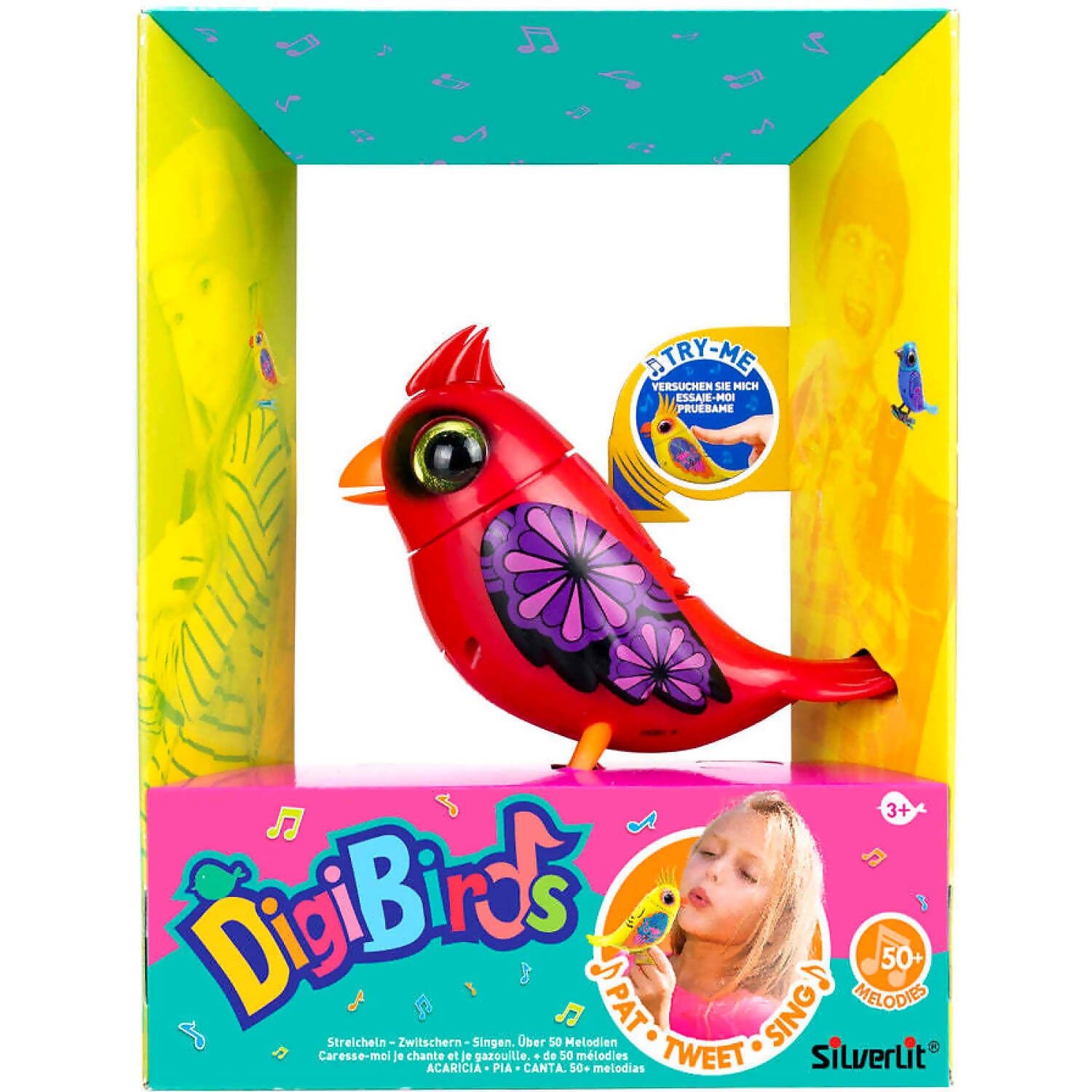 Silverlit - Digibirds Single Pack 1 X Assorted Styles (chosen At Random)