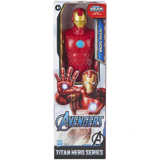 Marvel - Avengers Titan Hero Series Iron Man Action Figure 12-inch Toy For Kids Ages 4 And Up Hasbro