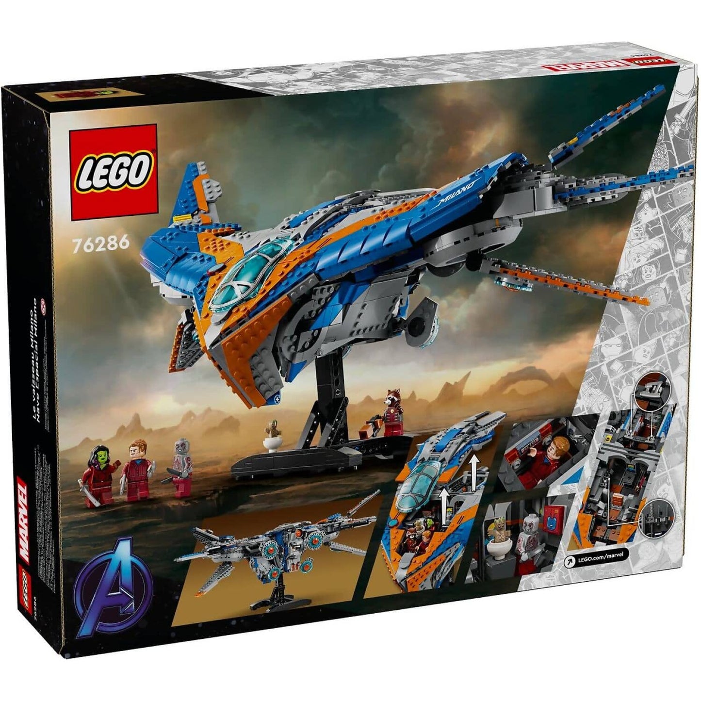 LEGO 76286 Guardians of the Galaxy: The Milano - Marvel Superheroes