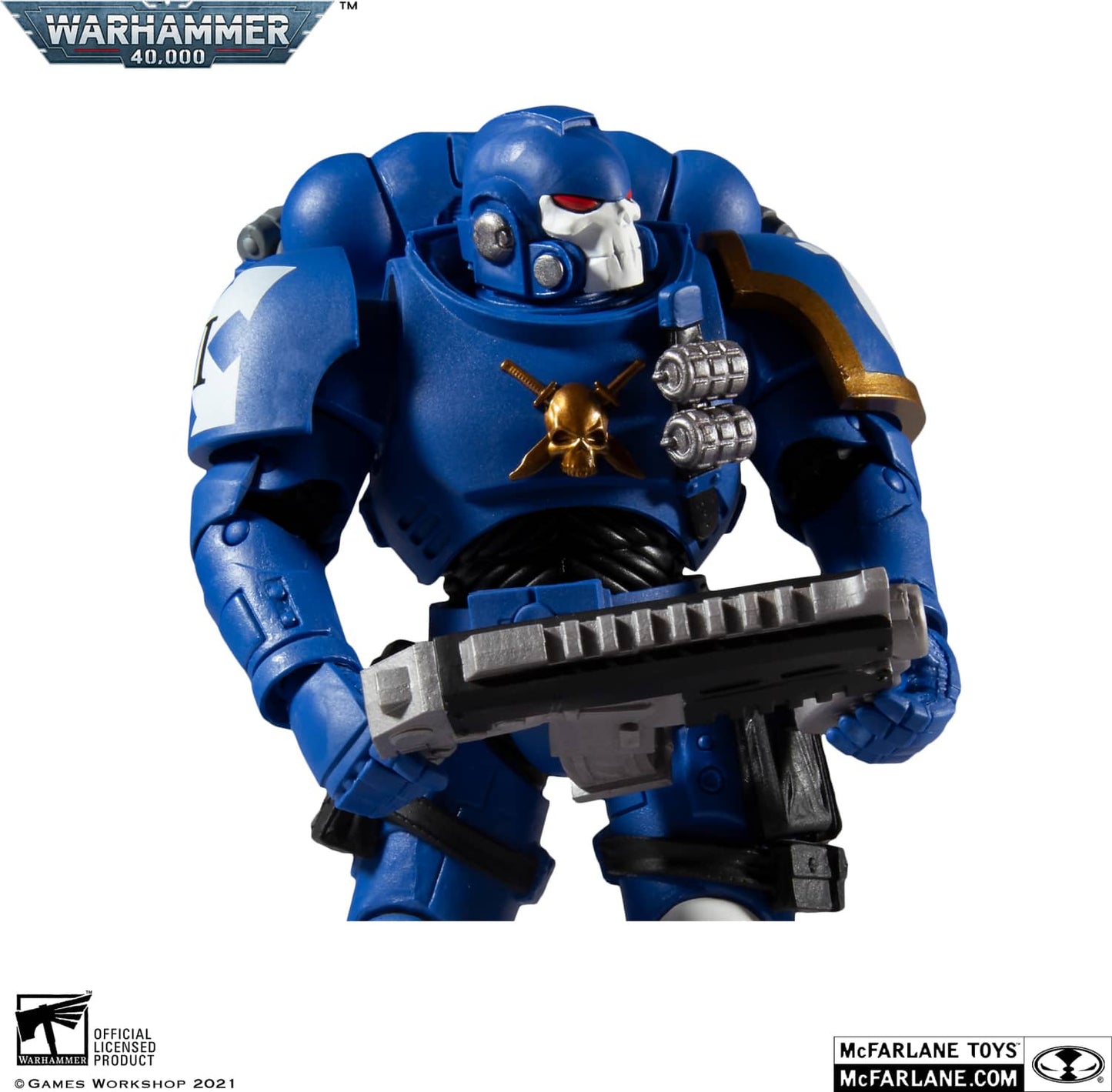 Warhammer 40k Ultramarines Reiver With Bolt Carbine