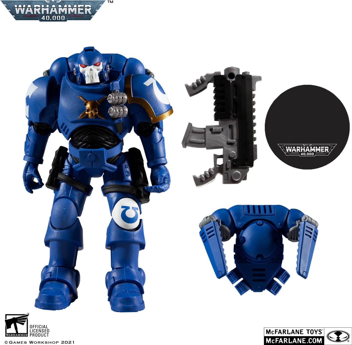 Warhammer 40k Ultramarines Reiver With Bolt Carbine