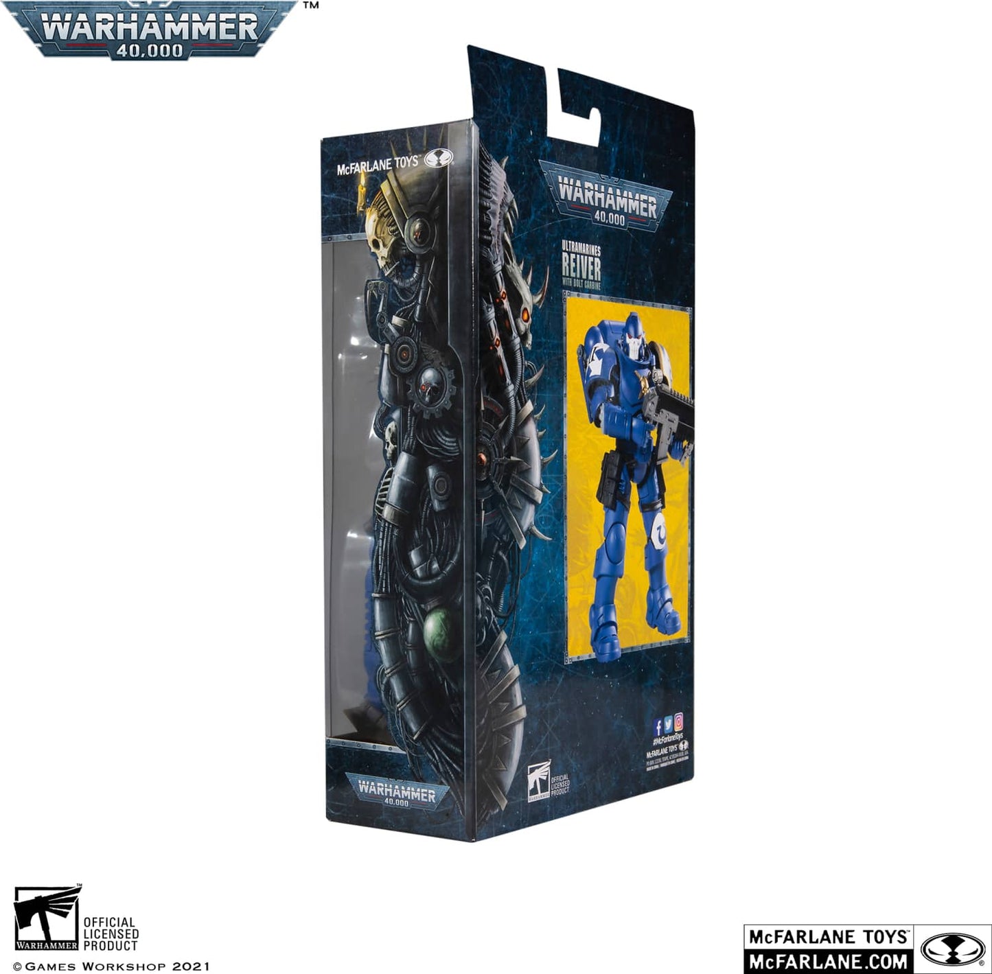 Warhammer 40k Ultramarines Reiver With Bolt Carbine