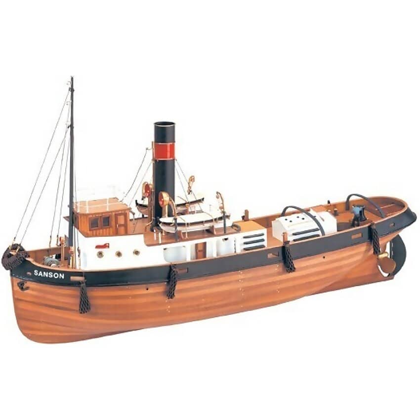 Artesania - Scale 1/50 Sanson Tugboat Wooden Ship Model (20415)