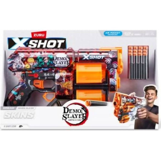 Zuru - X-shot Skins Dread With 12 Darts - Demon Slayer