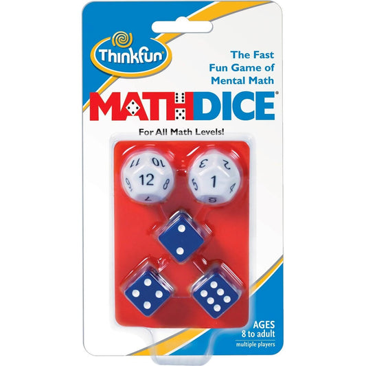 Thinkfun - Math Dice Game The Fast Fun Dice Game Of Mental Math