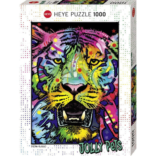 Heye - Jolly Pets Wild Tigers Jigsaw Puzzle 1000 Pieces