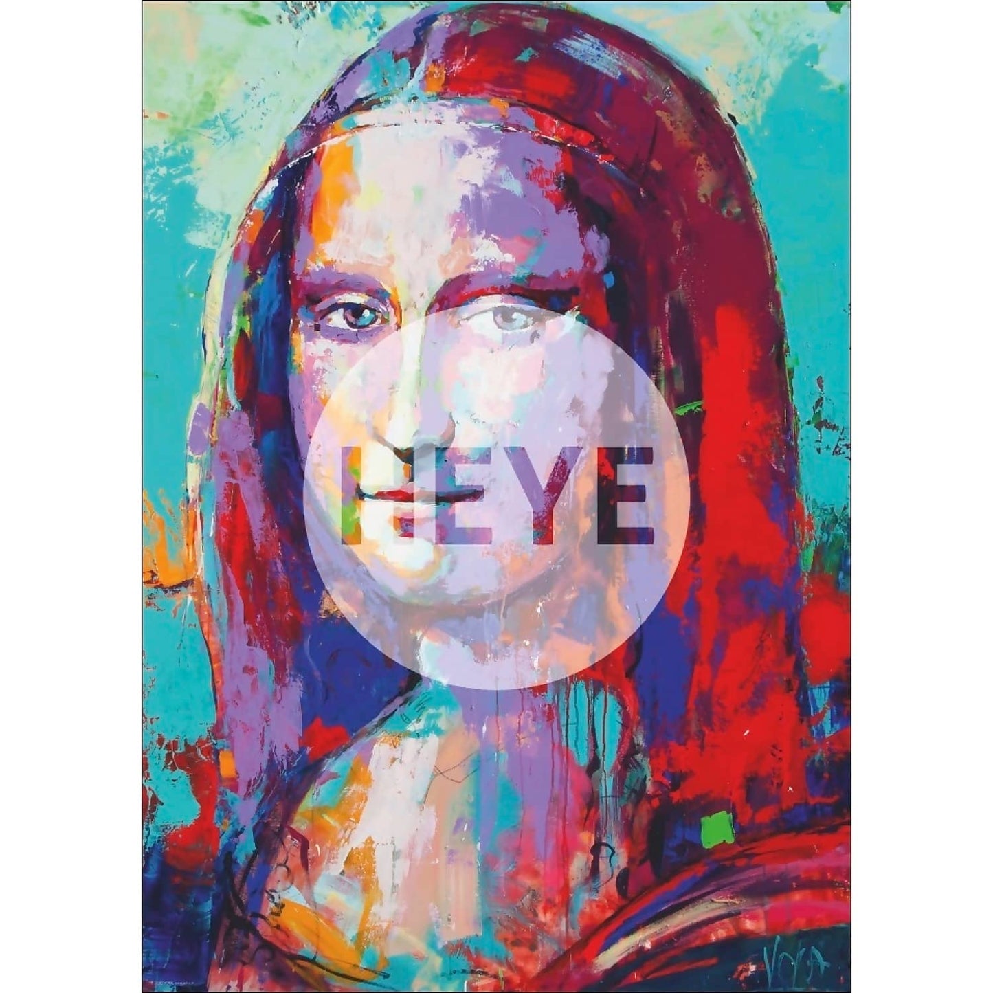 Heye - People By Voka Mona Lisa Jigsaw Puzzle 1000 Pieces