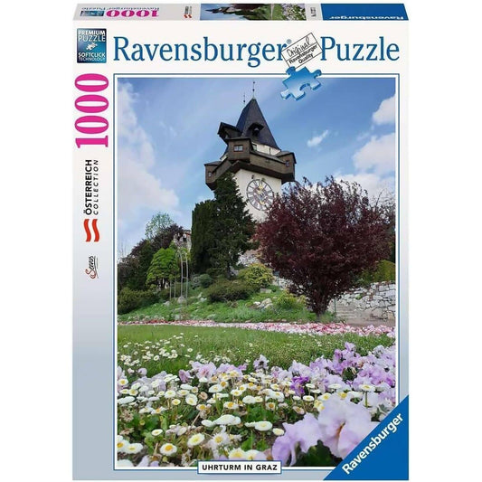 Ravensburger - Uhrturm In Graz Jigsaw Puzzle 1000 Pieces