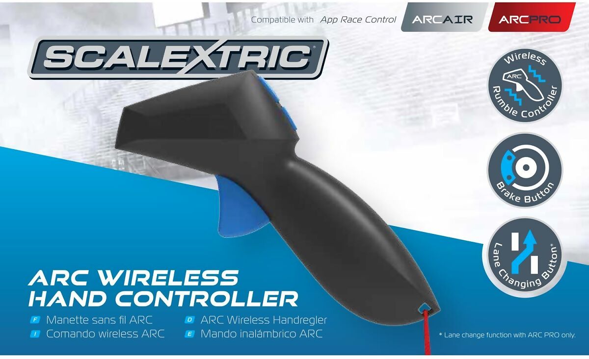 Scalextric C8438 Arc Air And Arc Pro Wireless Hand Throttle