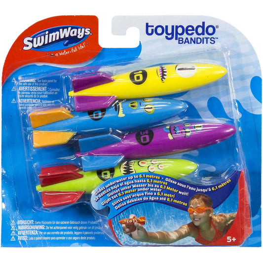 Swimways - Toypedo Bandits 4 Pkt - Spin Master